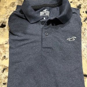Holister Polo, Large, Navy Blue